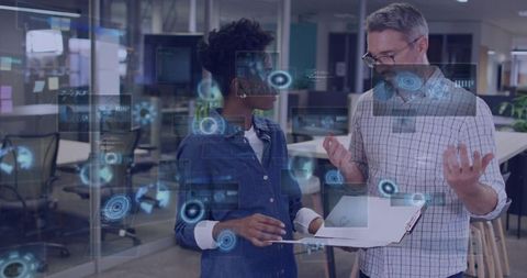Colleagues Collaborating with Augmented Reality Interfaces for Mentorship and Innovation