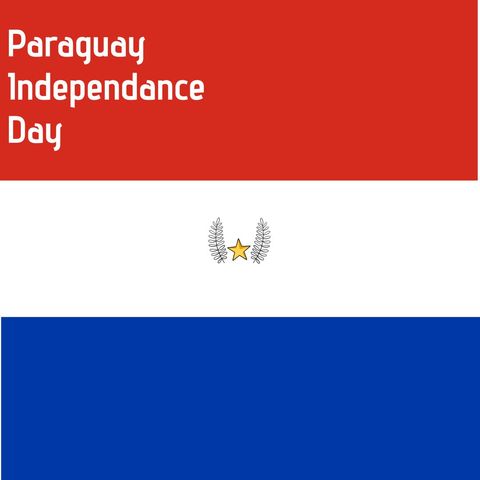 Paraguay Independence Day Celebration with Flag Colors - Download Free Stock Templates Pikwizard.com