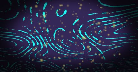 Glowing Yellow Spots on Dark Background with Dynamic Light Streaks - Download Free Stock Images Pikwizard.com