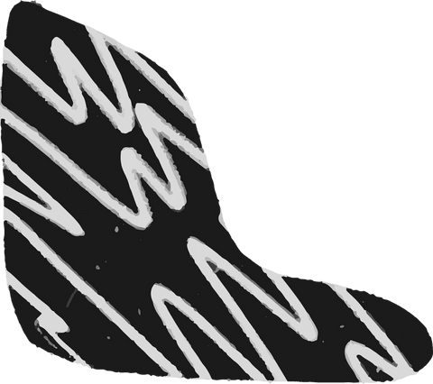 transparent patterned sock design with zigzag scribbles - Download Free Stock Videos Pikwizard.com