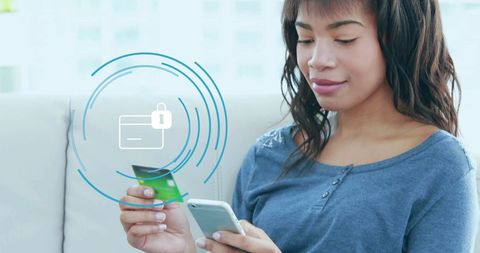 secure online payment using smartphone technology - Download Free Stock Images Pikwizard.com
