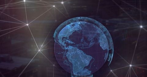 Digital Global Connectivity With Network Interfaces - Download Free Stock Images Pikwizard.com