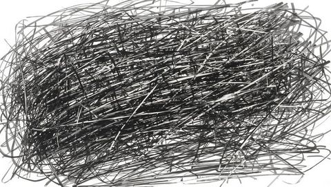 Abstract scribble pattern on white background