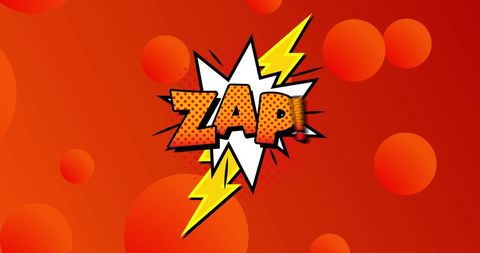 Comic Style Zap With Lightning Bold Pop Art Background - Download Free Stock Images Pikwizard.com