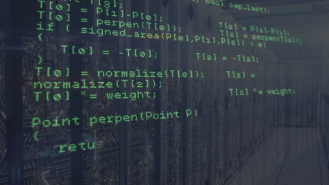 Digital Data Processing on Server Hardware Motherboard