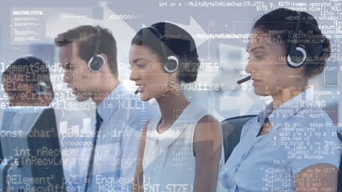 Digital Data Overlay on Diverse Call Center Team