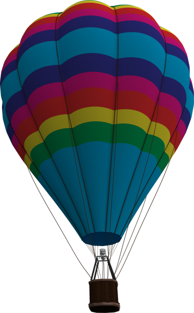 Transparent multi-colored hot air balloon - Download Free Stock Videos Pikwizard.com