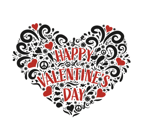 intricate valentine's day heart design with transparent background - Download Free Stock Videos Pikwizard.com