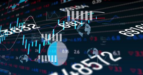 Dynamic Stock Market Data Analysis with Global Economic Indicators - Download Free Stock Images Pikwizard.com