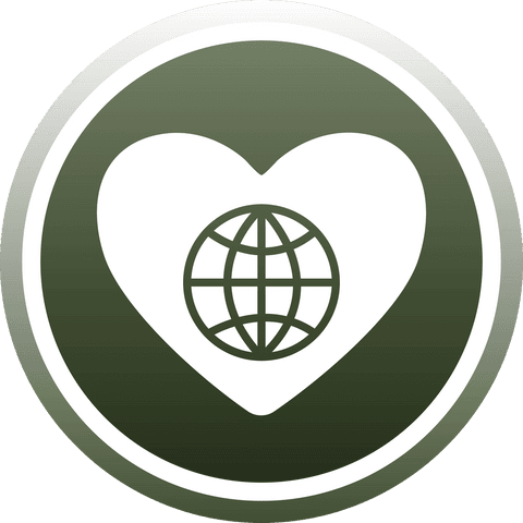 transparent heart and globe icon symbolizing global connection - Download Free Stock Videos Pikwizard.com