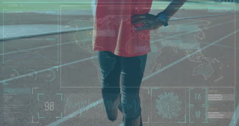 Digital Interface with Runner Promoting Technology in Sports