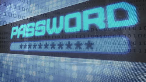 Digital Security and Data Protection Concept Animation