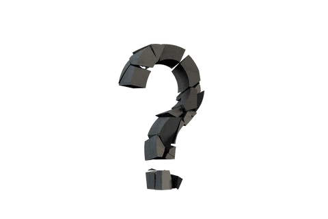 3d cracked transparent question mark - Download Free Stock Videos Pikwizard.com