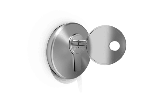 transparent key in circular lock closeup on black - Download Free Stock Videos Pikwizard.com
