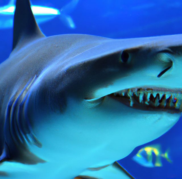 Close up of shark in water created using generative ai technology - Download Free Stock Photos Pikwizard.com