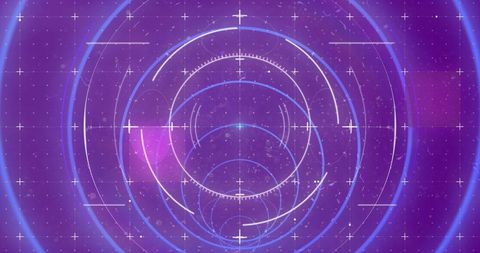 futuristic digital interface with scanning target - Download Free Stock Images Pikwizard.com