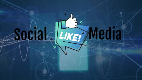 Networking Graphics with Social Media Influence Icon