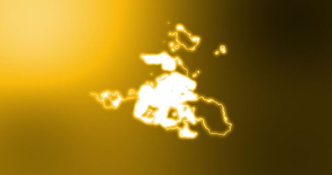 Dynamic Glowing Electrical Current on Vibrant Background