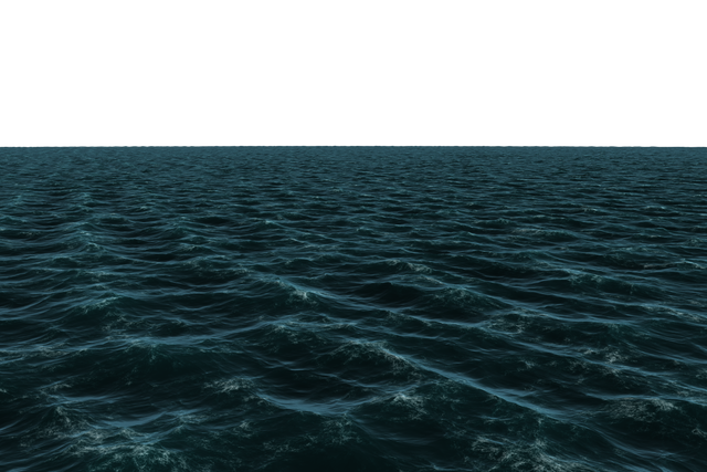 Dark Ocean Waves Transparent Mockup - Download Free Stock Videos Pikwizard.com