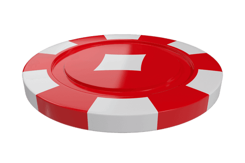 transparent 3d red casino chip with diamond pattern - Download Free Stock Videos Pikwizard.com