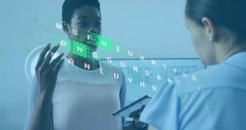 Holographic interface in medical consultation