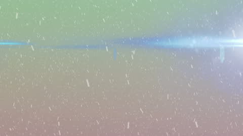 Futuristic Animation of Glowing Light Reflections