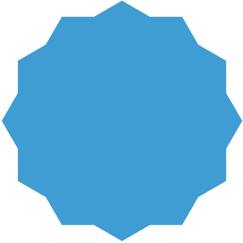 Geometric Blue Abstract Shape on Transparent Background - Download Free Stock Videos Pikwizard.com