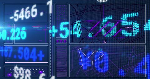 Digital Data Processing for Global Business Insights - Download Free Stock Images Pikwizard.com