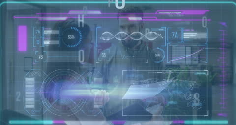 Innovative Financial Data Analytics in Modern Office Environment