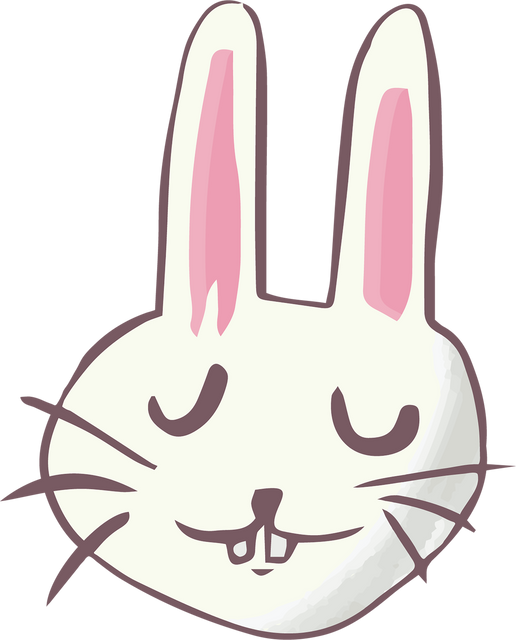 Transparent Vector Illustration of Cute Smiling Bunny Head - Download Free Stock Videos Pikwizard.com