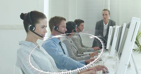 Dynamic Diverse Team Utilizing Advanced Analytics - Download Free Stock Images Pikwizard.com