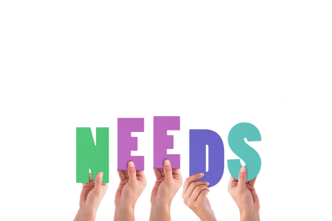 hands holding colorful needs text on transparent background - Download Free Stock Videos Pikwizard.com