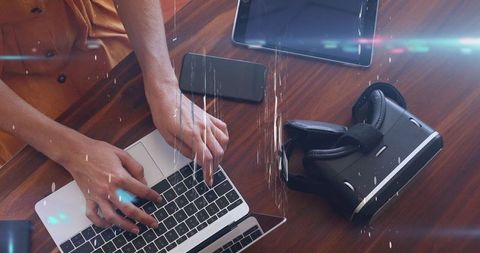 Wireless Technology and VR Connections Over Laptop Use