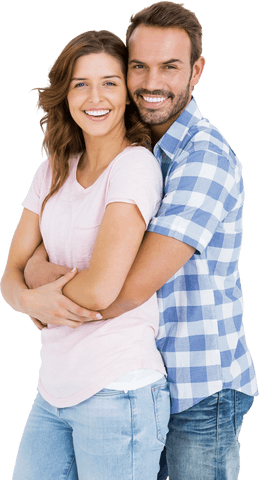 Smiling Couple Embracing Transparent Background - Download Free Stock Videos Pikwizard.com