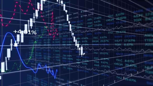 This video highlights dynamic financial data and stock market analysis with charts and graphs on a blue background. Ideal for illustrating topics related to stock trading, investment strategies, financial trends, market analysis, global finance, and economic data. Suitable as a visual aid in financial reports, business presentations, investment publications, and educational materials about finance and economics.