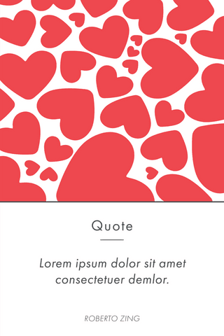 Romantic Red Lover's Heart Pattern with Inspirational Quote - Download Free Stock Videos Pikwizard.com