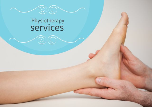 Soothing Foot Massage Promoting Podiatric Wellness for Physiotherapy Services - Download Free Stock Templates Pikwizard.com