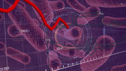 Digital Data Processing Over Virus Cells Visualized