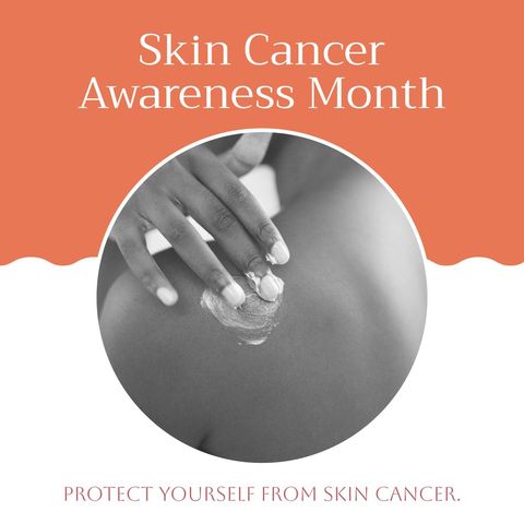 Promoting Skin Cancer Awareness with Protective Skincare - Download Free Stock Templates Pikwizard.com