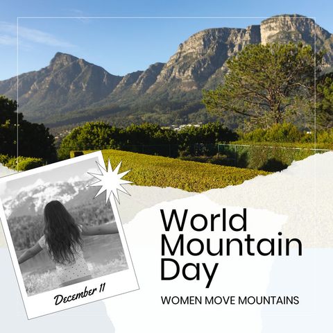 celebrating world mountain day with nature and inspiration - Download Free Stock Templates Pikwizard.com