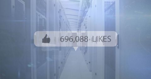 Social Media Engagement Amidst Data Servers