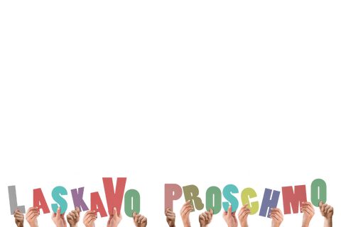 Laskavo Prosimo Greeting with Hands on Transparent Background - Download Free Stock Videos Pikwizard.com