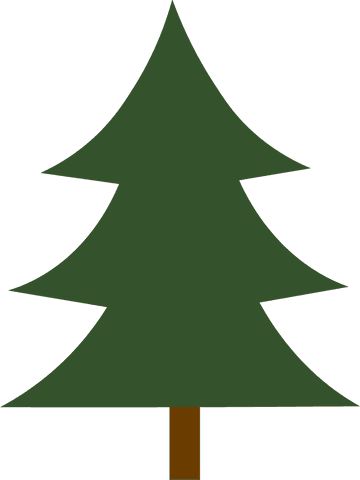 digital green christmas tree on transparent background - Download Free Stock Videos Pikwizard.com