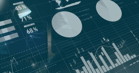 Abstract Financial Data Analysis in Modern Office Environment - Download Free Stock Images Pikwizard.com
