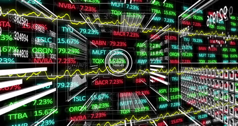 Dynamic Visualization of Financial Data with Bright Graphs