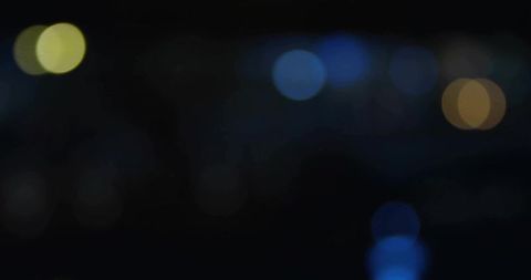 Atmospheric Bokeh Lights Lively Night City Background