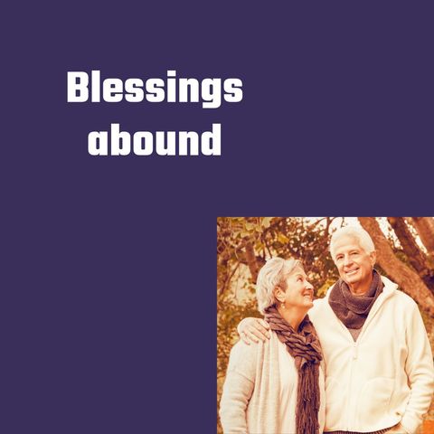 senior couple enjoying autumn together - Download Free Stock Templates Pikwizard.com