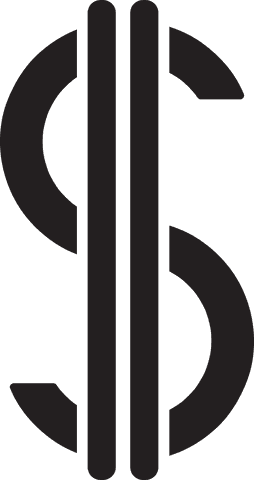 Large Black Dollar Sign on Transparent Background for Finance Design - Download Free Stock Videos Pikwizard.com