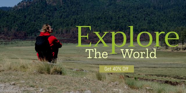 Ideal for promoting outdoor gear, travel experiences, or eco-tourism packages. Image can be used in brochures, social media campaigns, or advertising to inspire adventure and exploration in potential customers.