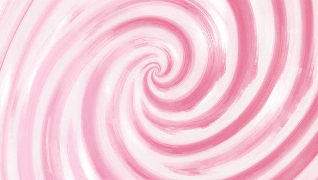 Swirling pink and white spiral creating soft painted vortex background with brush texture